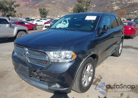 2013 Dodge Durango Sxt from USA, damaged, VIN 1C4RDHAG7DC592927